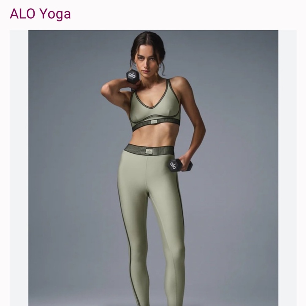 Alo airlift mesh line leggings